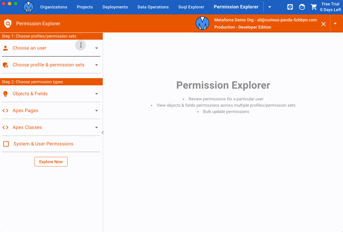 Permission Explorer