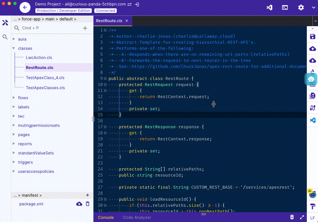 package xml builder