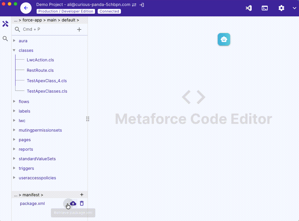 package xml builder