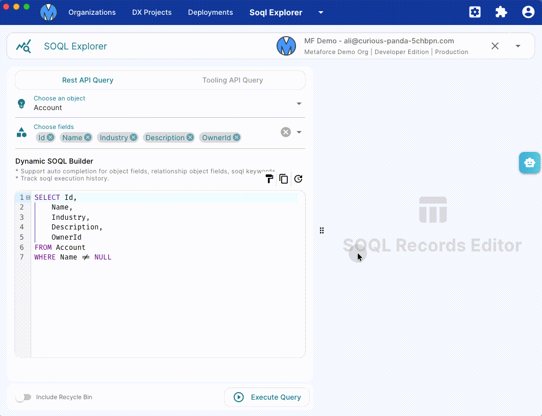 soql builder
